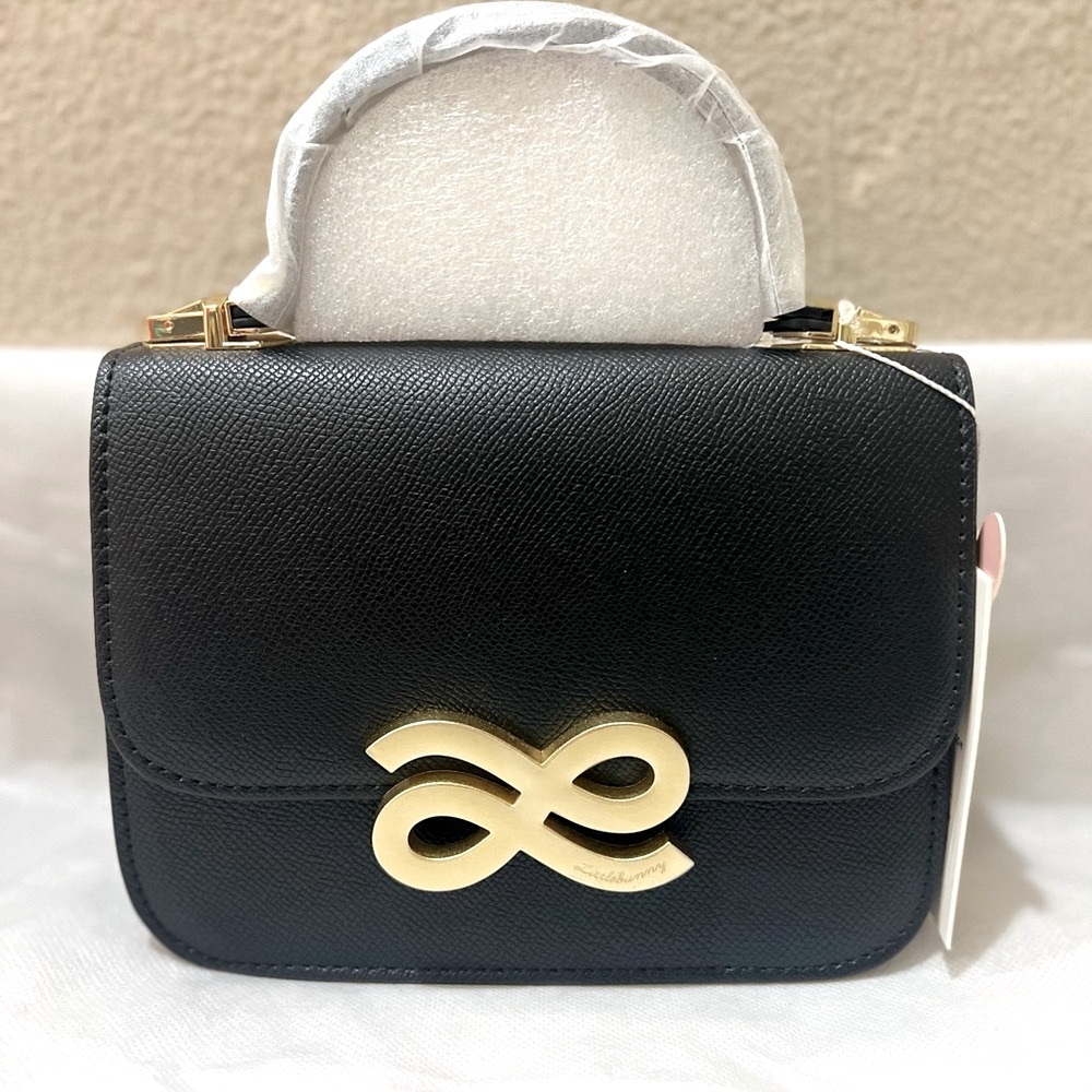 Black Timelessness 18 PU Bag